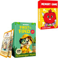 Kids Scavenger Hunt & Memory Matching Game S34278