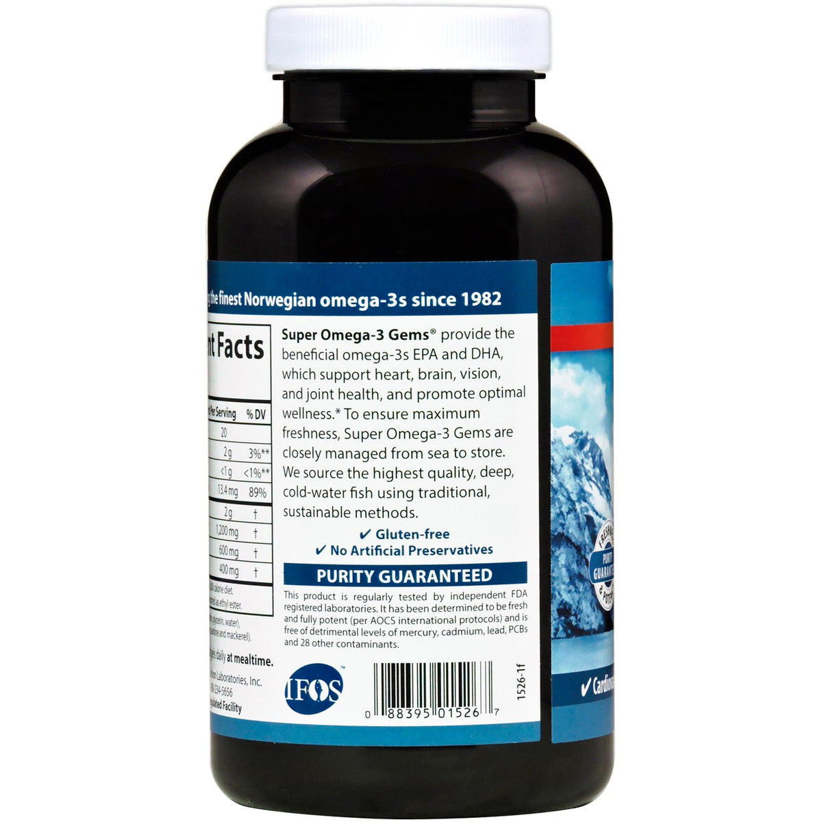 Omega-3 1200 mg 180 Softgels O51002