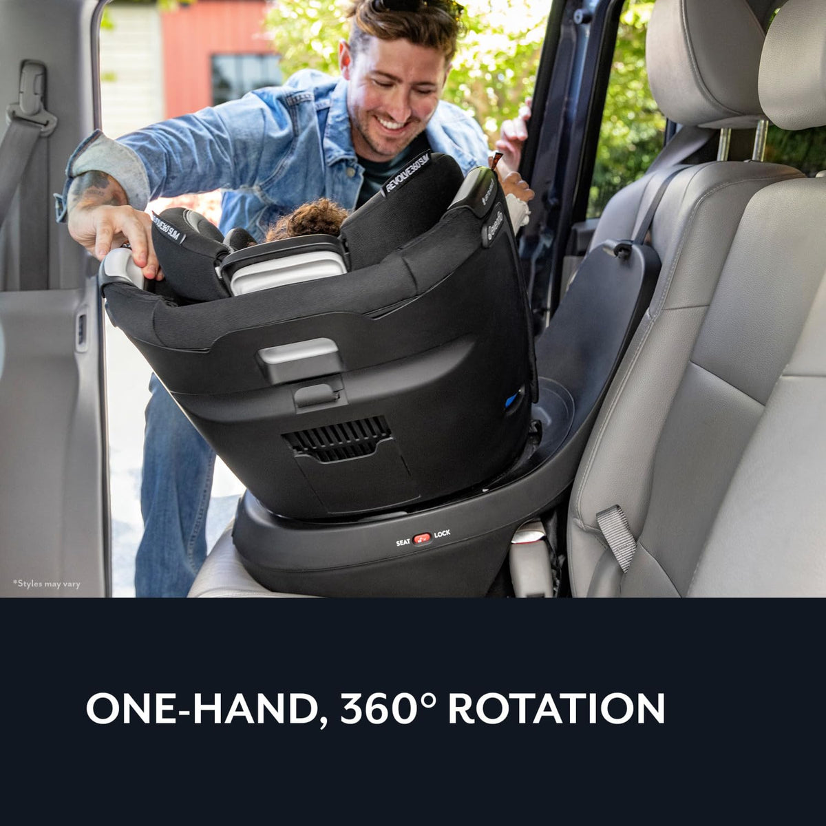 2-in-1 Rotating Car Seat B874