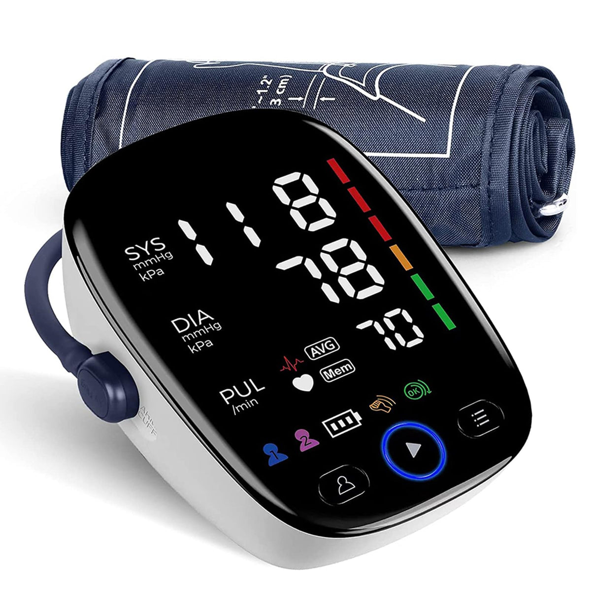 Electronic Blood Pressure Monitor with 9~17 inch Cuff M579868