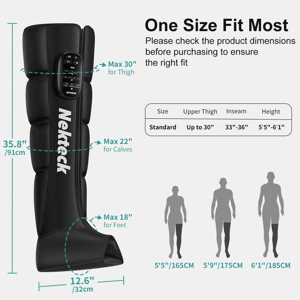 Cordless Leg Compression Massager 2-Pack T995