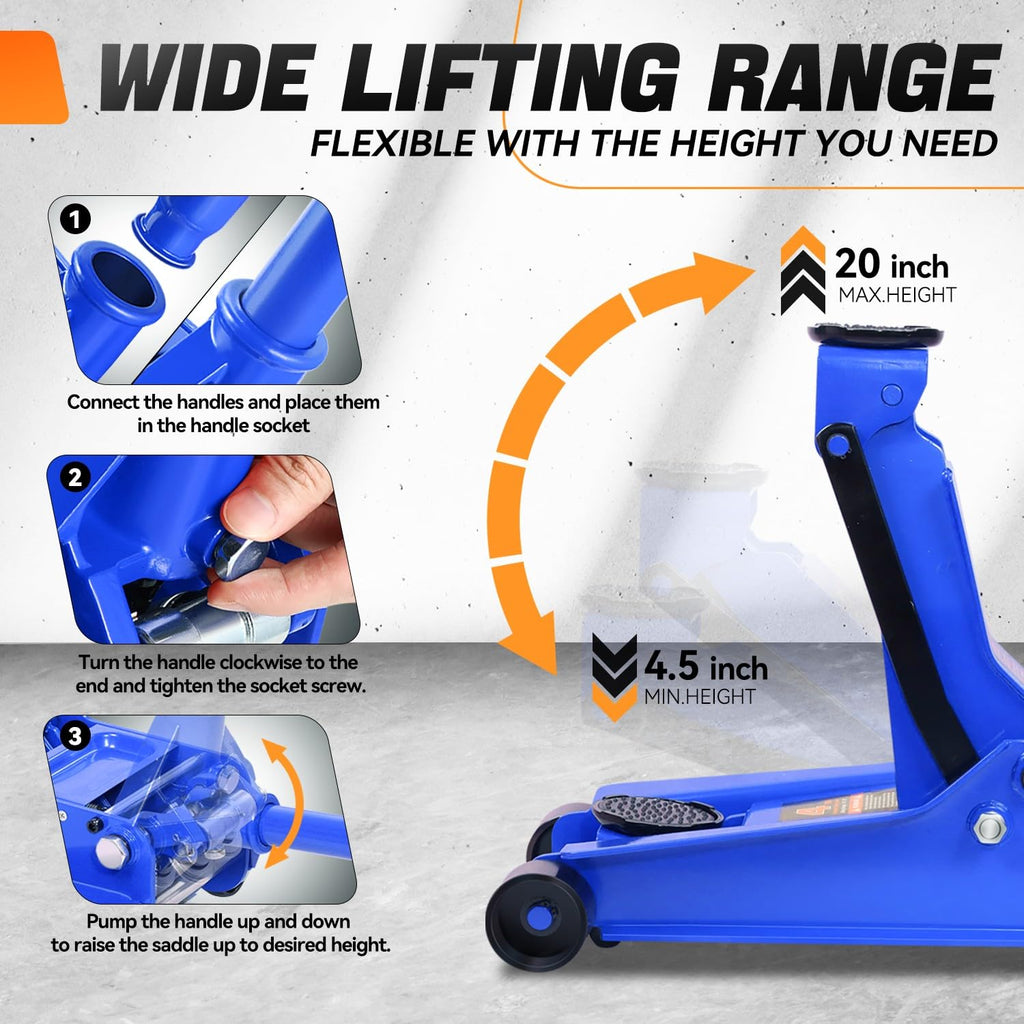 4 Ton Low Profile Floor Jack N955
