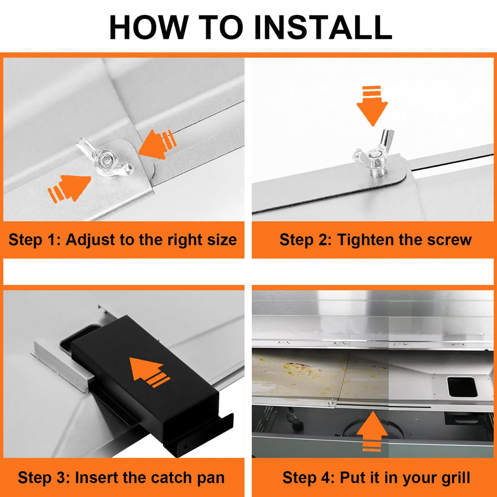 Adjustable Grease Tray for Gas Grills G400598