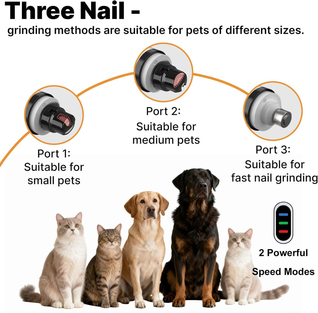 Dog Nail Grinder with Light N75812