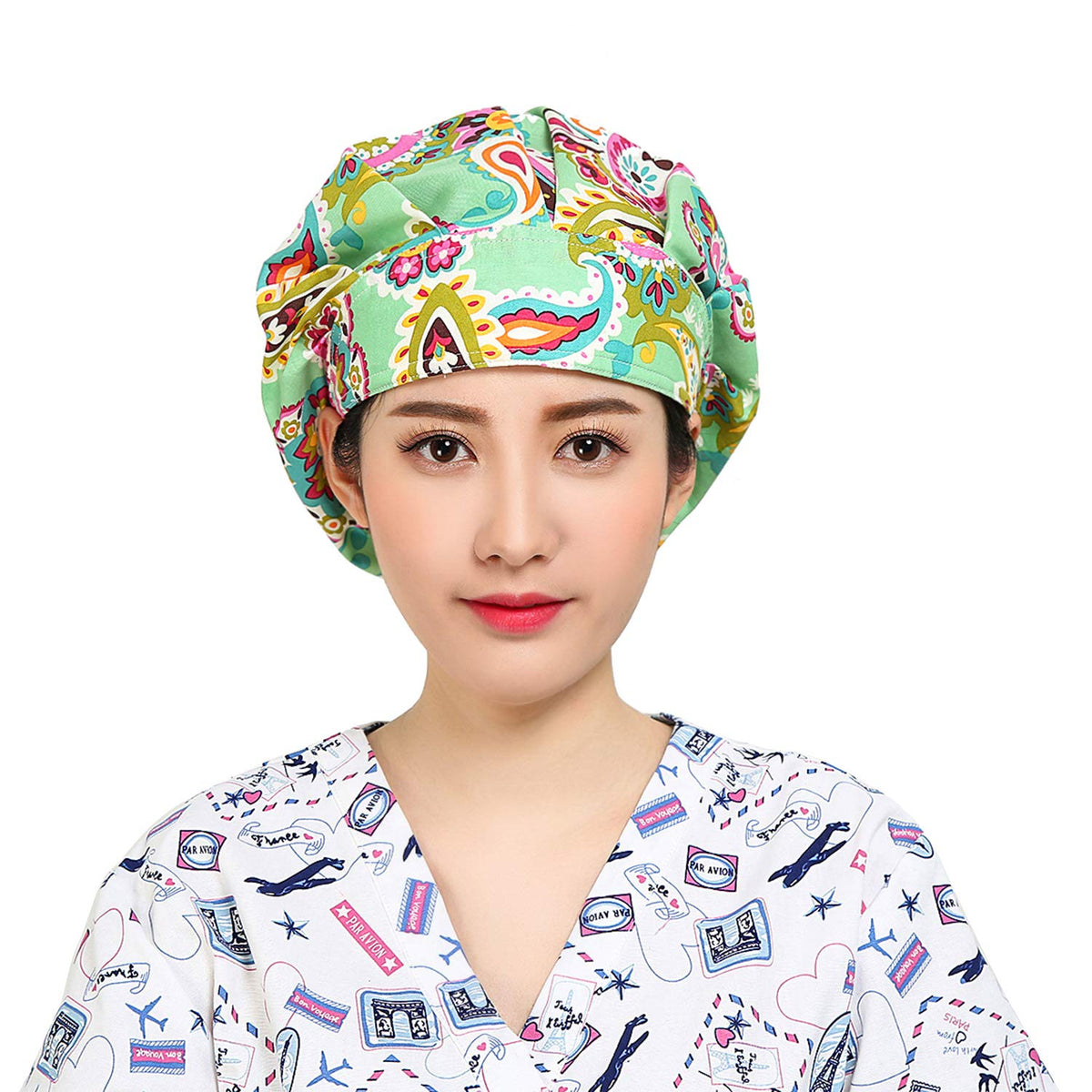 2 Pack Adjustable Cotton Working Cap with Sweatband K756222