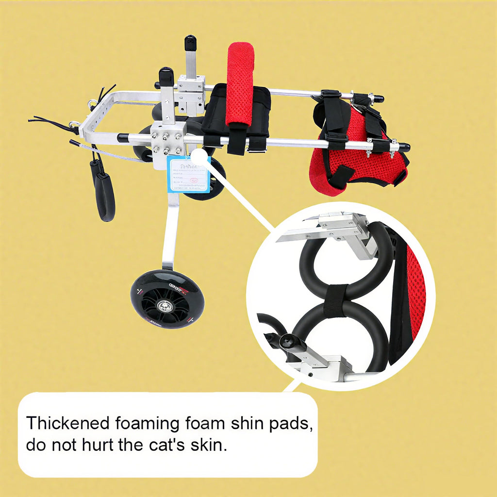 Adjustable 2 Wheels Pet Wheelchair J520