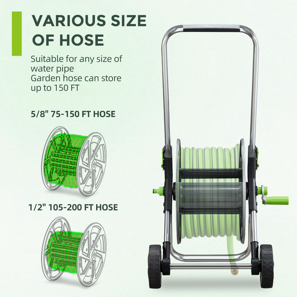 Garden Hose Reel Cart I856