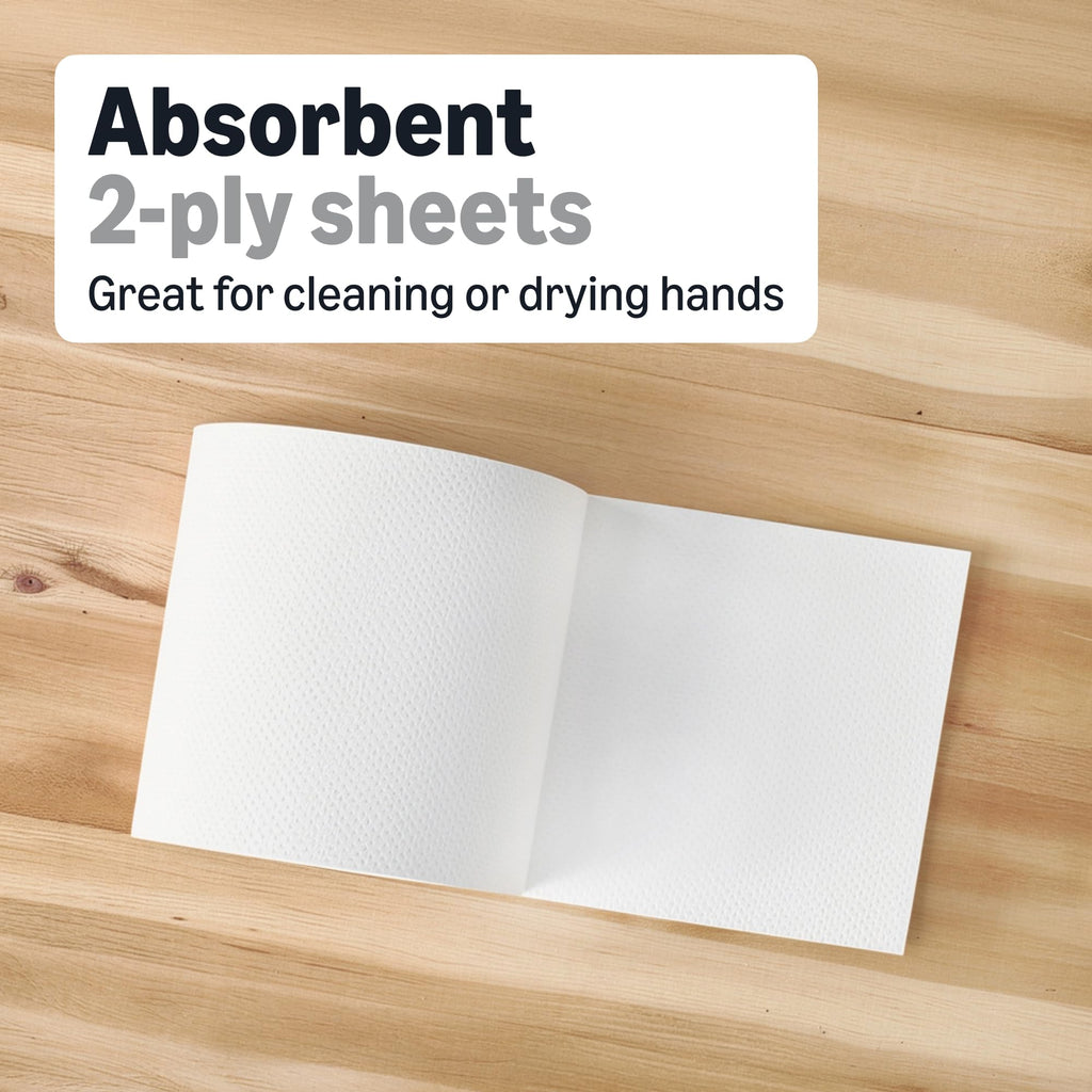2-Ply White Center Pull Paper Towels, 600 Sheets per Roll (6 Rolls) W5081