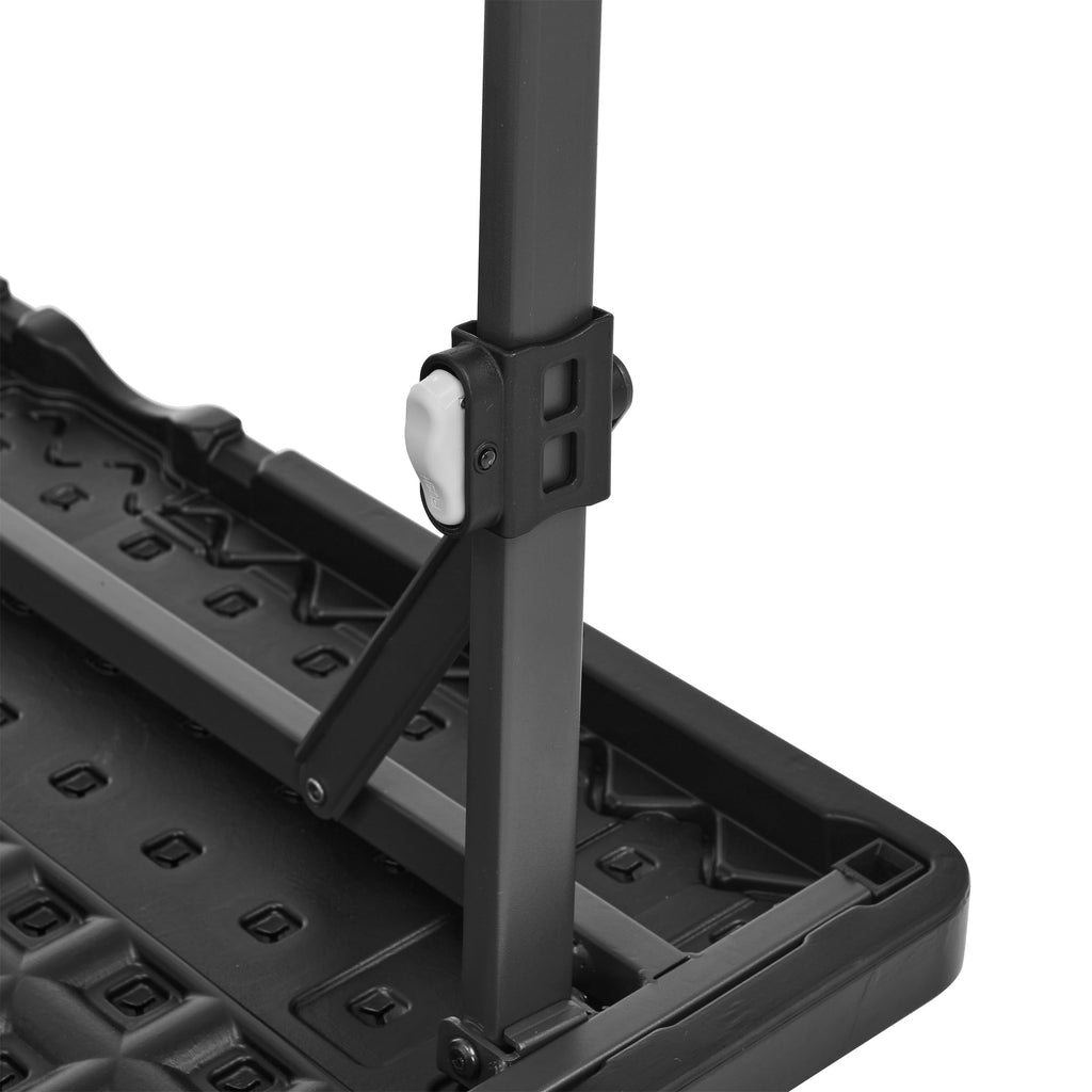 34 inch Black Portable Folding Dining Table U24506