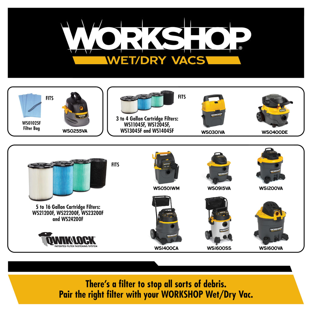 3-Gallon Wet Dry Vacuum Cleaner B32929