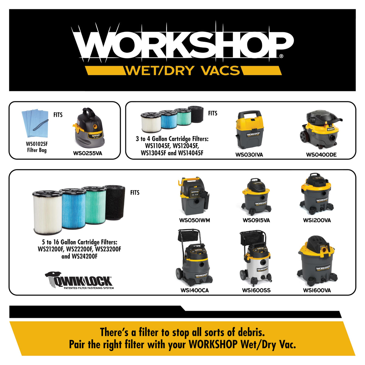 3-Gallon Wet Dry Vacuum Cleaner B32929