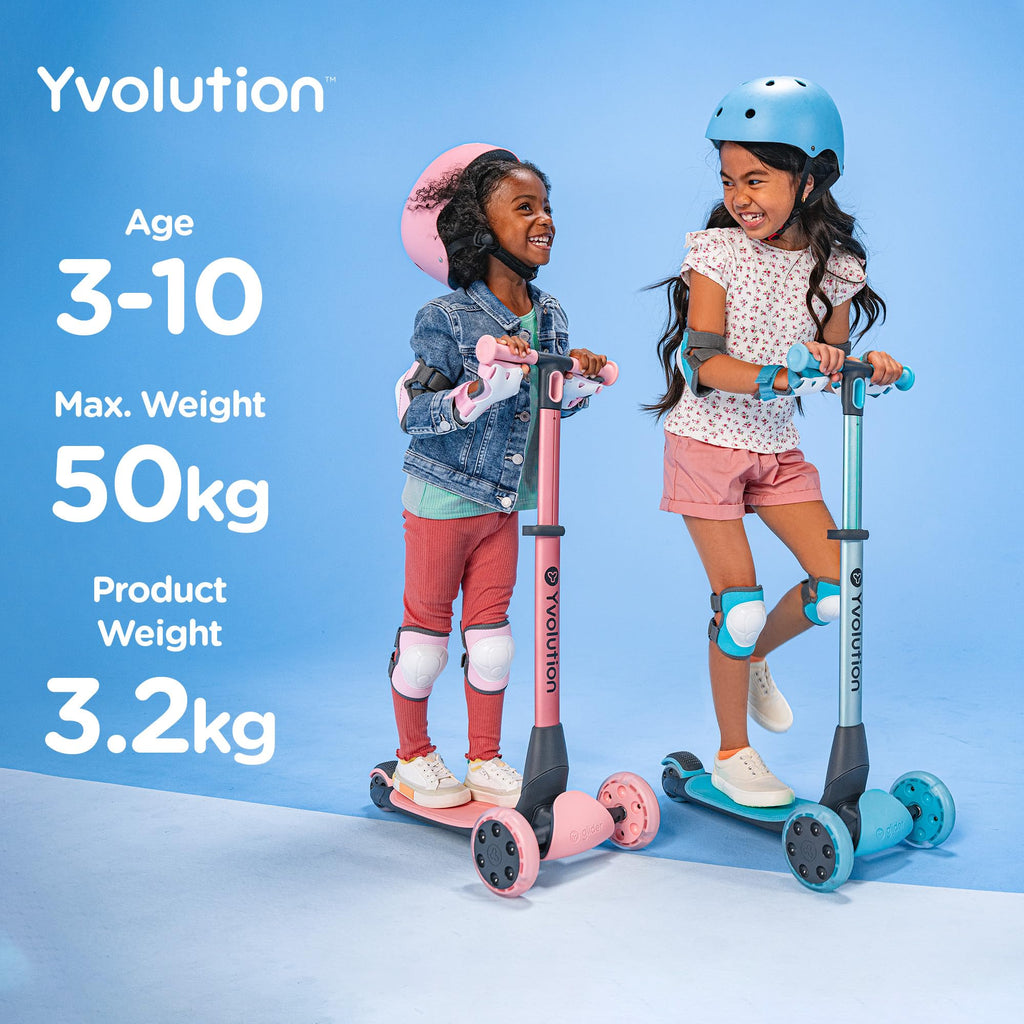 3-Wheel Kids Scooter with LED Light-Up Front Wheels Z985695