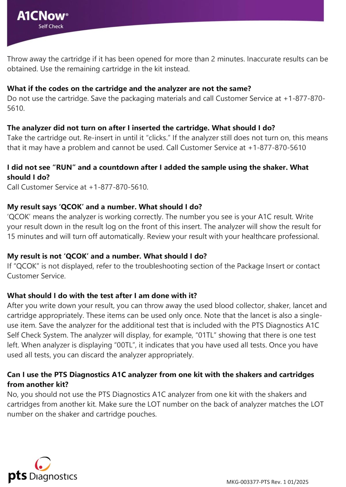 A1C Home Test C774417