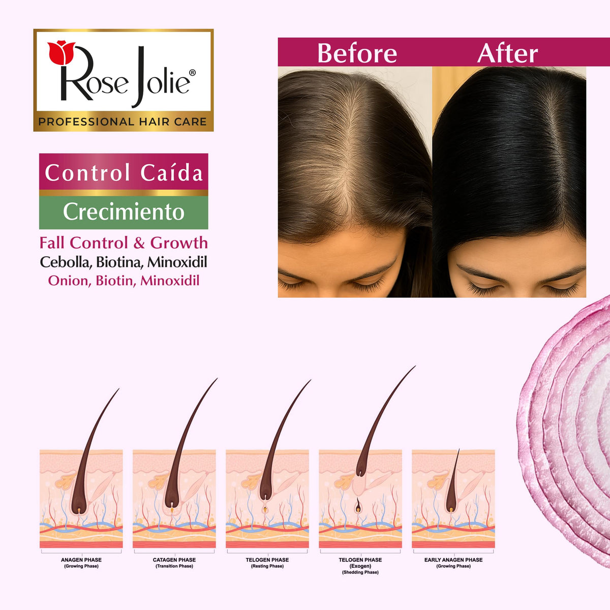 Sulfate Free Hair Growth Bundle Shampoo Hair Mask Leave In Conditioner X66661
