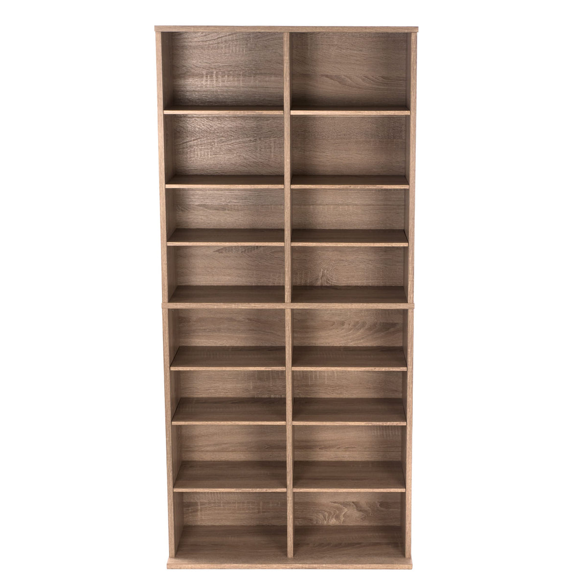 Weathered Oak Media Storage Cabinet O5116
