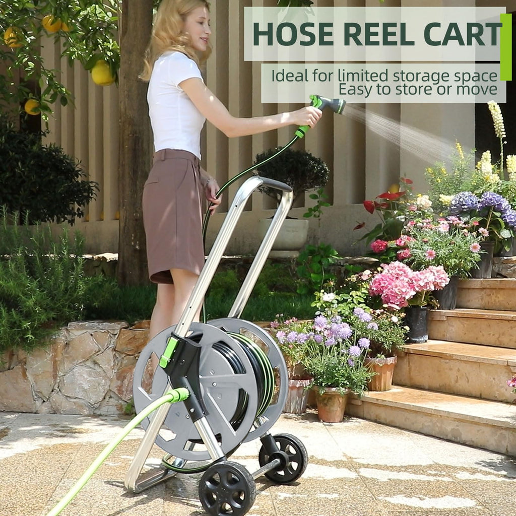 Garden Hose Reel Cart I856