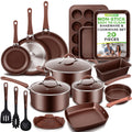 20 Piece Non Stick Cookware and Bakeware Set F8935