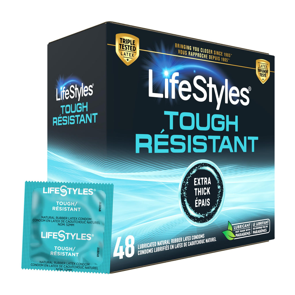 Natural Rubber Lubricated Condoms 48 Count N7952