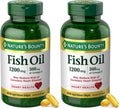 1200 Mg Omega-3 Fish Oil Softgels Pack of 2 M9541