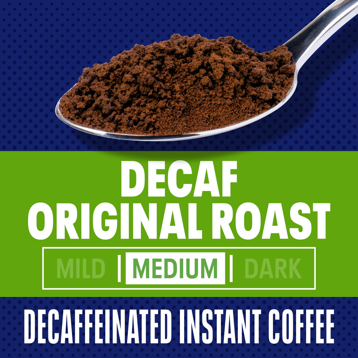 Instant Coffee, Original Roast Decaffeinated, 8 oz Jar L82899
