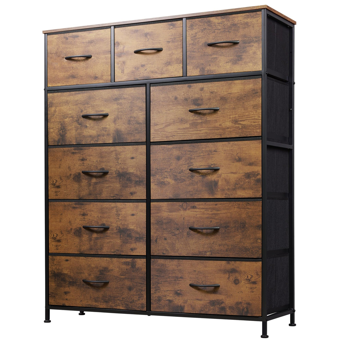 Entertainment Center with 11 Fabric Drawers C2721