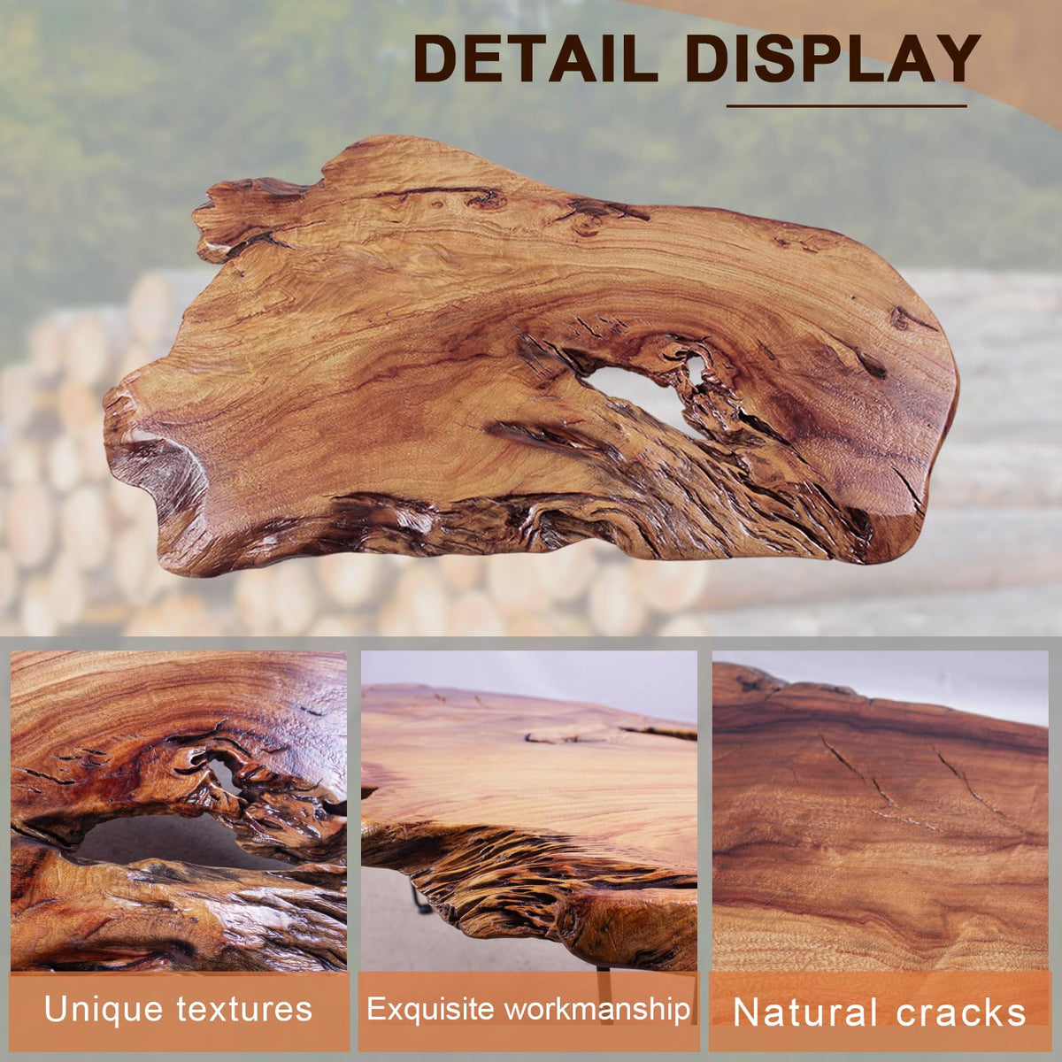 Wood Coffee Table F428979