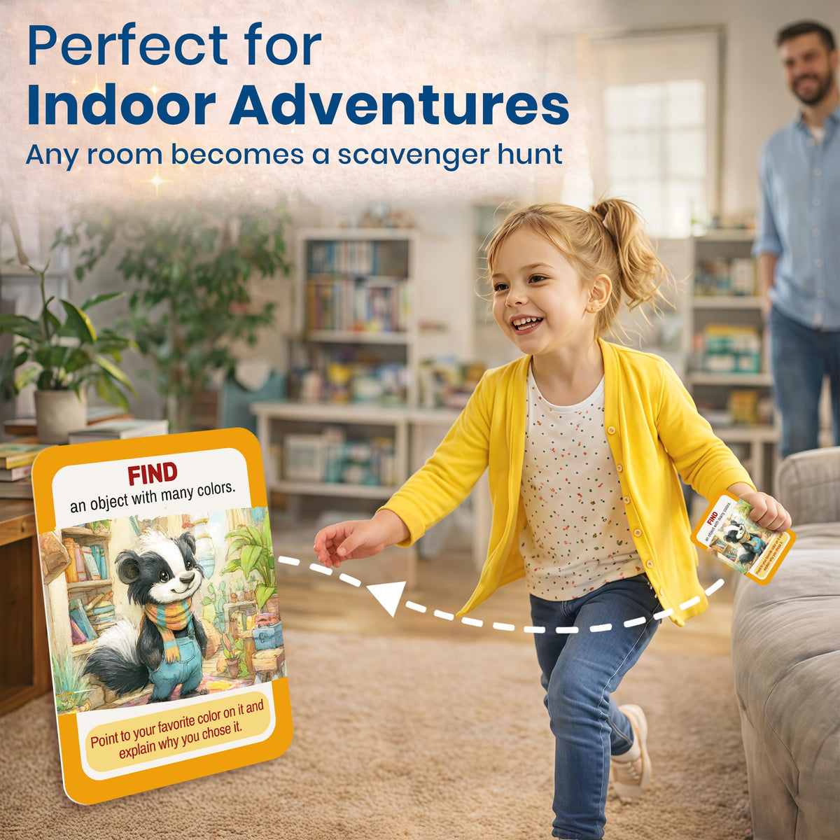 Kids Scavenger Hunt & Memory Matching Game S34278