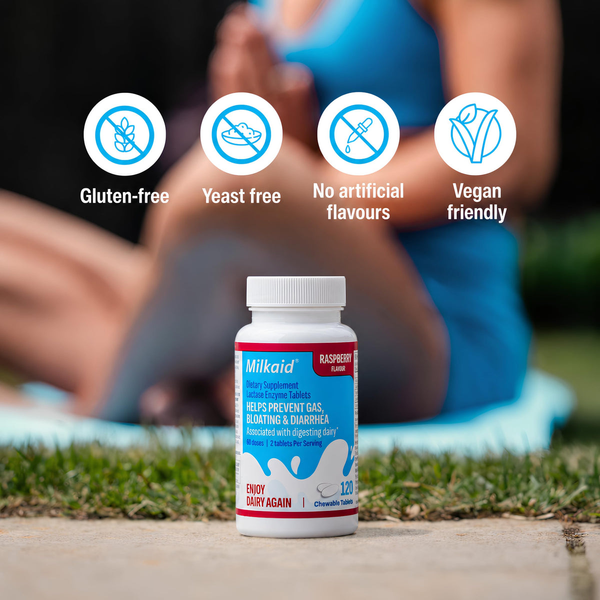 Chewable Lactase Enzyme Tablets 4 x 120 Z8789