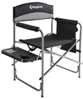 Heavy Duty Padded Folding Camping Chair with Side Table S56416