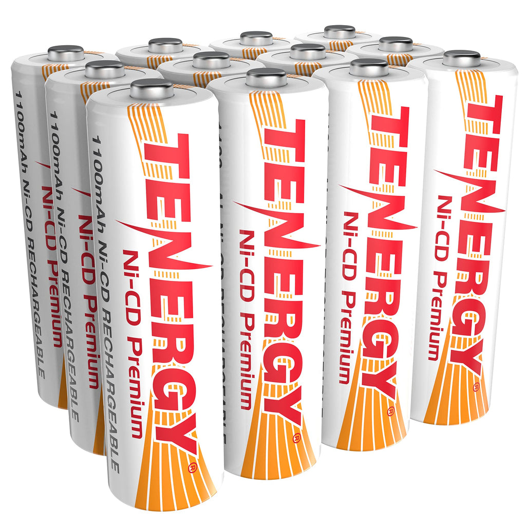 AA NiCd Rechargeable Batteries 1100mAh 1.2V 12 Count A36748