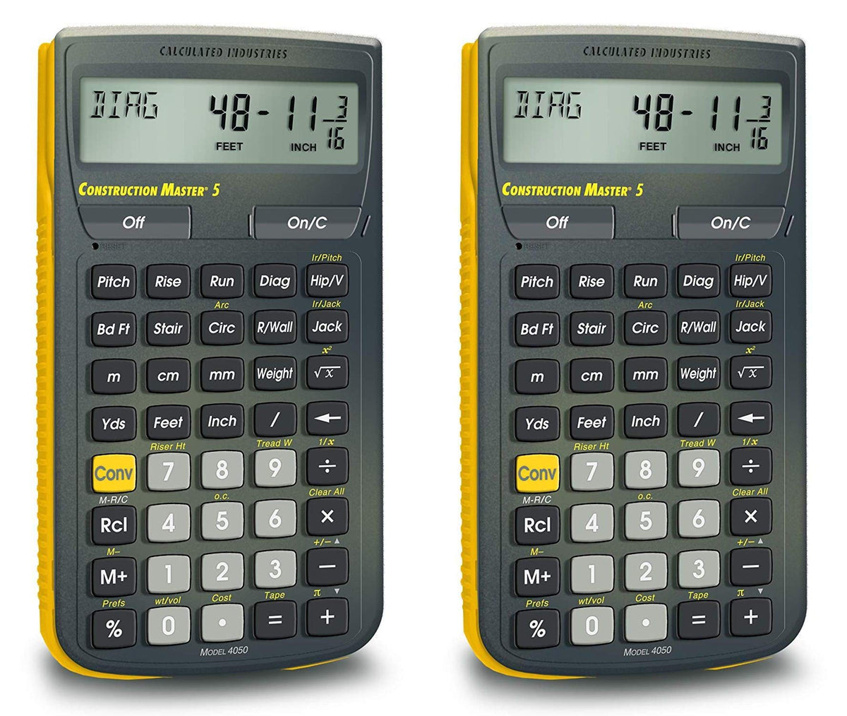 Construction Calculator Pack of 2 Q93394