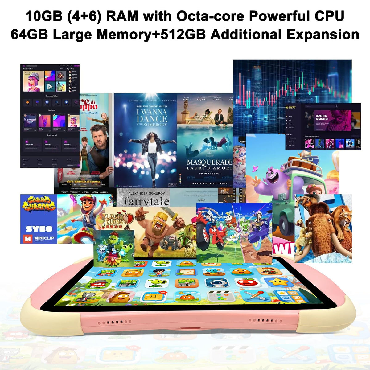 10inch Kids Tablet V109