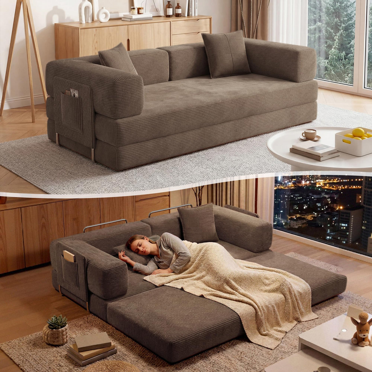 Convertible Futon Sofa Bed O137039