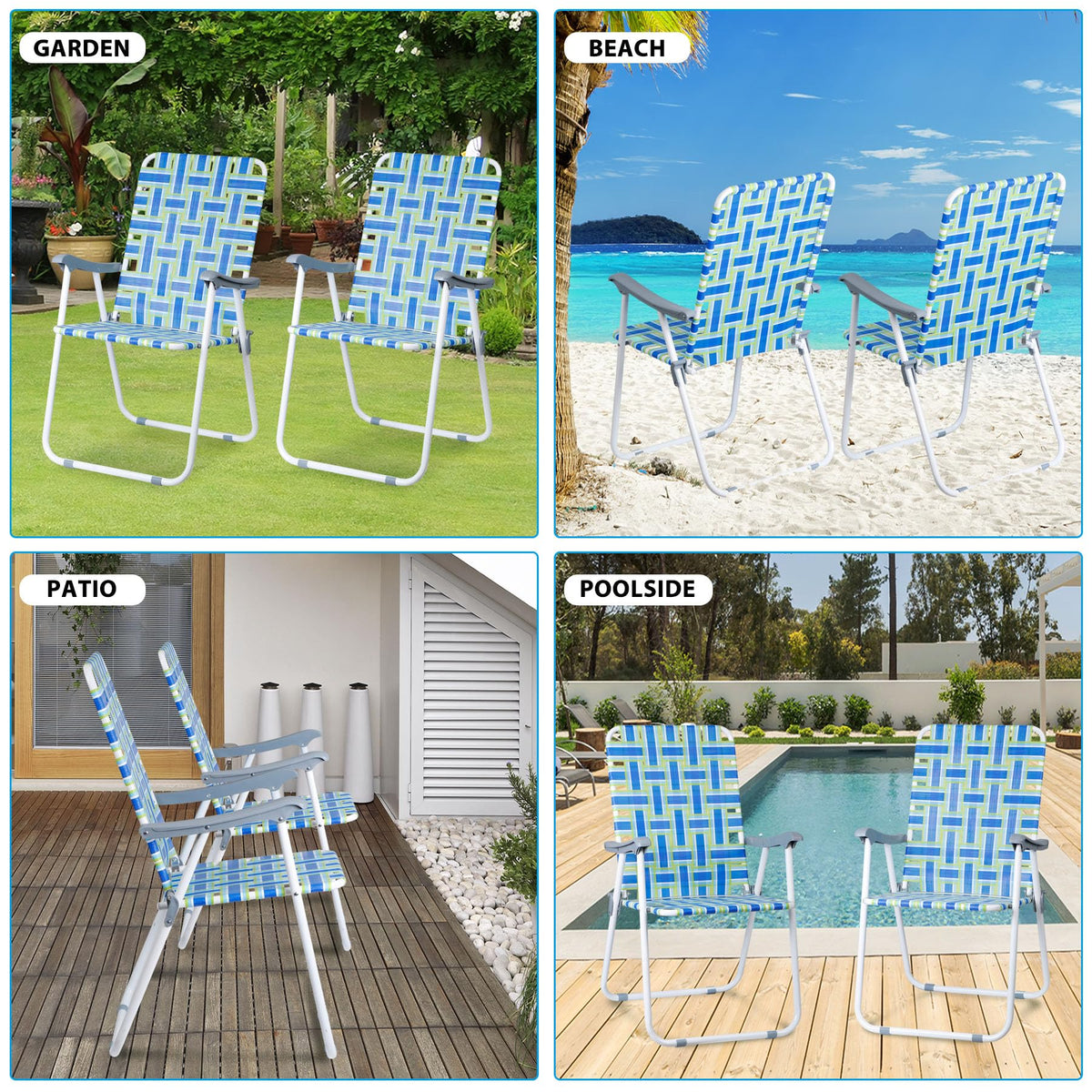 Folding Beach Chairs B91305